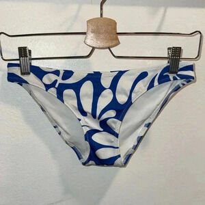 Solid & Striped The Eva Bottom - Azure Leaf Print